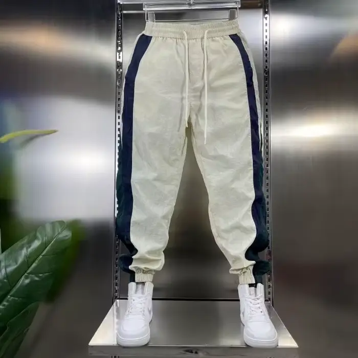 Pantalon de survêtement droit pour homme, mode Harajuku, vêtements d'été, jogging, jogging, grande t