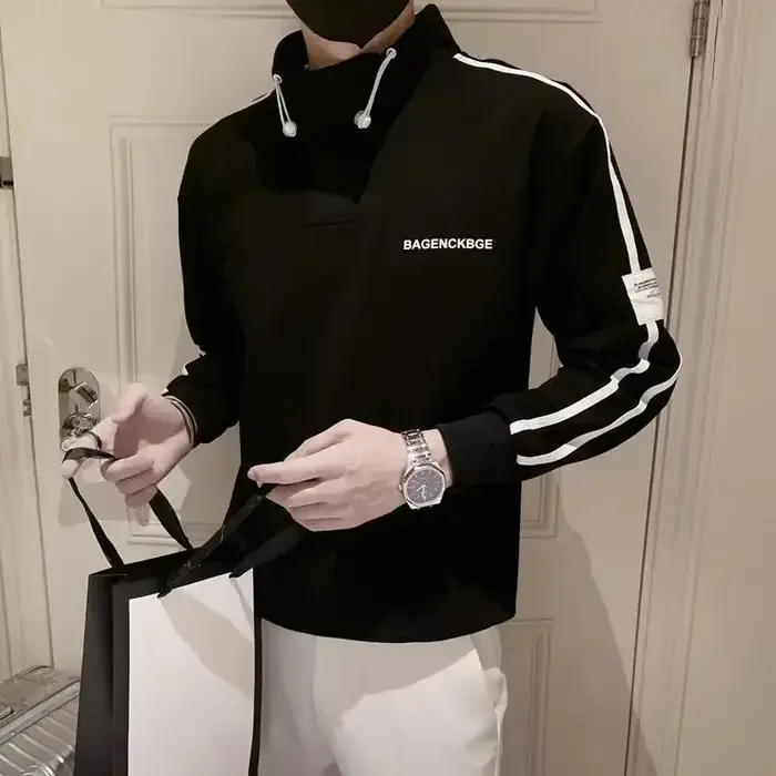 Sweat-shirt sans capuche pour homme