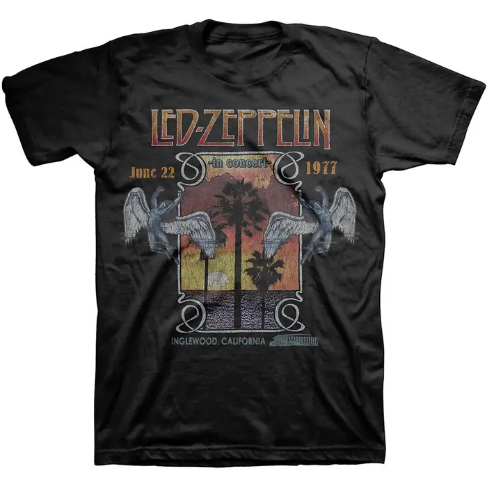 Hermit Led Zeppelin Band T-Shirt en coton avec motif pour hommes et femmes