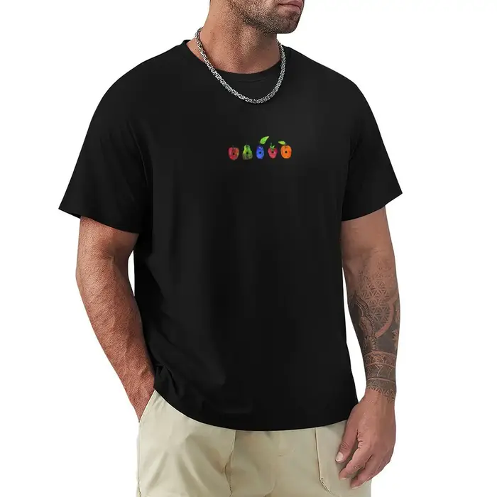 T-shirt Fruit by Eric Carle, t-shirt décontracté résistant aux taches