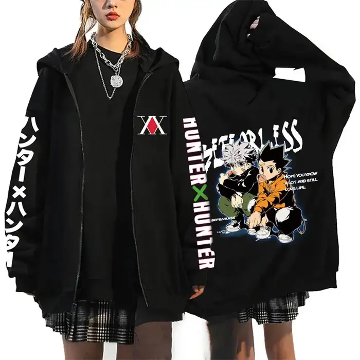 Sweat à capuche Anime Hunter X Hunter Killua Zoldyck