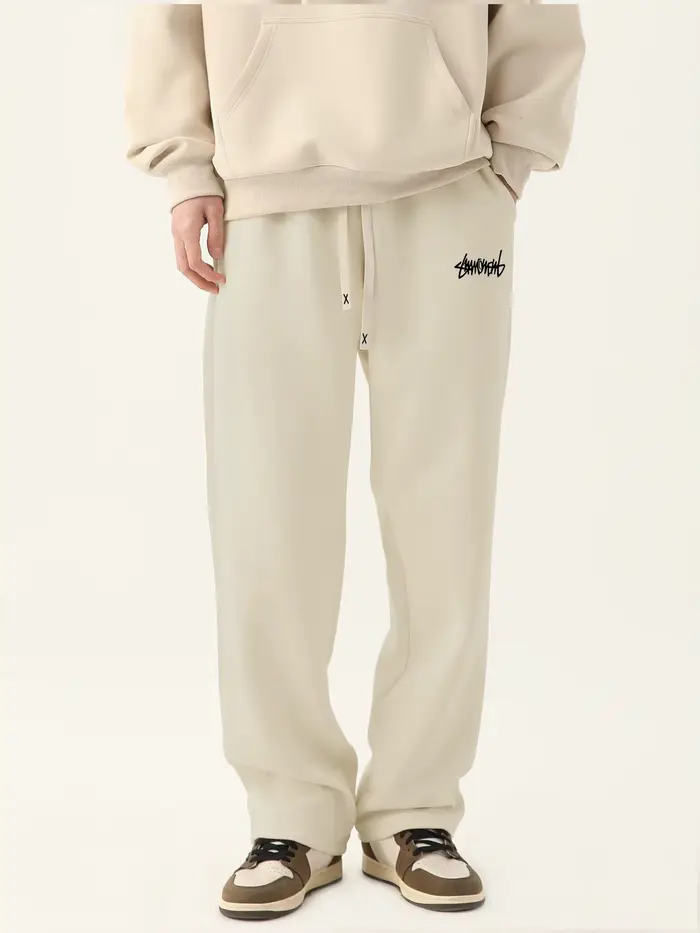 Pantalon de jogging d'extérieur pour hommes, pantalon ample neutre, respirant, design à la mode, pan