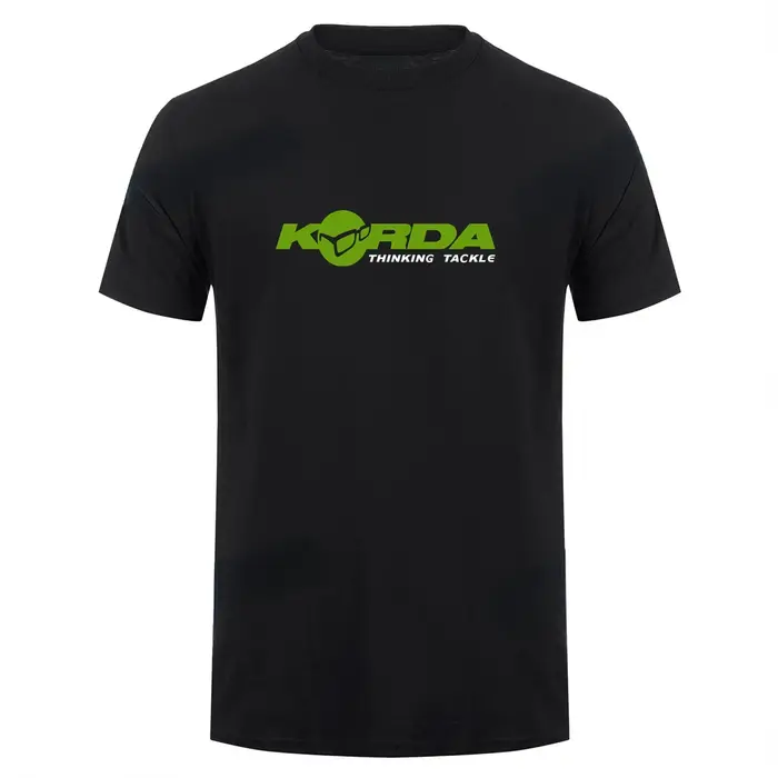 Korda Inspired Tribute T Shirts for Men, Casual, All-Match, Short Sleeve Fishing, Fish Carp, Leisure