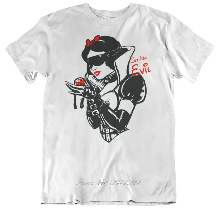 T-shirt princesse Bsie M pour hommes et femmes, t-shirts en coton, t-shirts drôles, nouveau design d