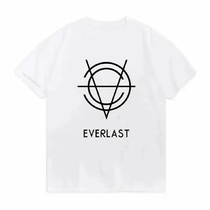 T-shirt avec logo EVERLAST BOXING et T-shirt d'été imprimé à col rond pour femmes, haut de mode Hara