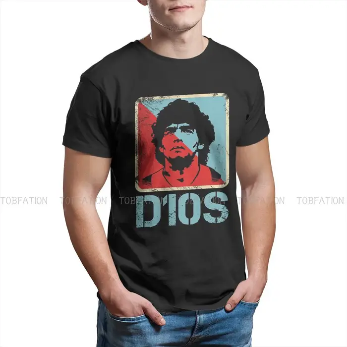 T-shirt Homme, Streetwear, en Polyester, Football argentin, Legend, Diego 10