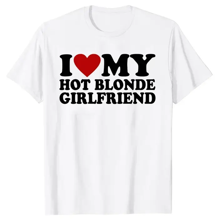 J'aime ma petite amie blonde