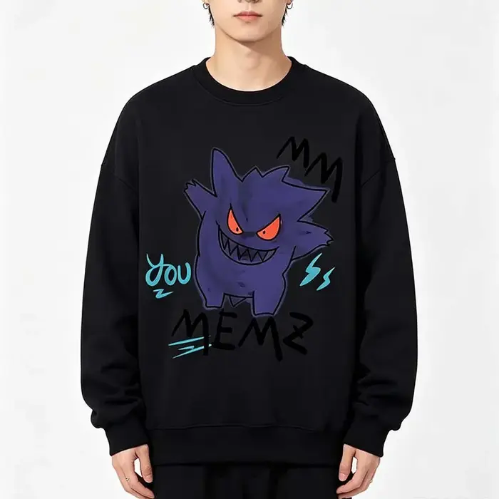 Sweat à capuche Anime Gengar