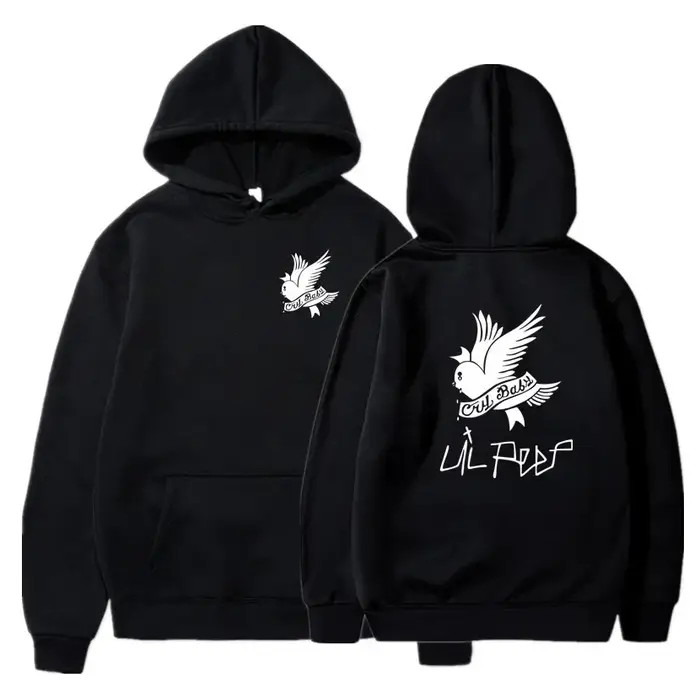 Sweat-shirt à capuche pour hommes automne/hiver mode Lil Peep imprimé vêtements de sport populaires Lil Love pull femme hip-hop streetwear