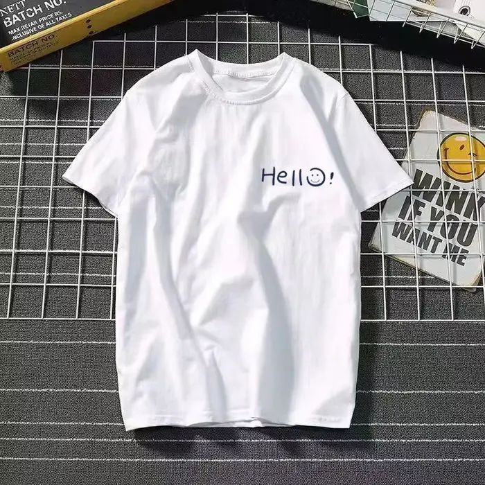 T-shirt pour femme : imprimé floral et papillon tendance, col rond, manches courtes, vêtements pour 