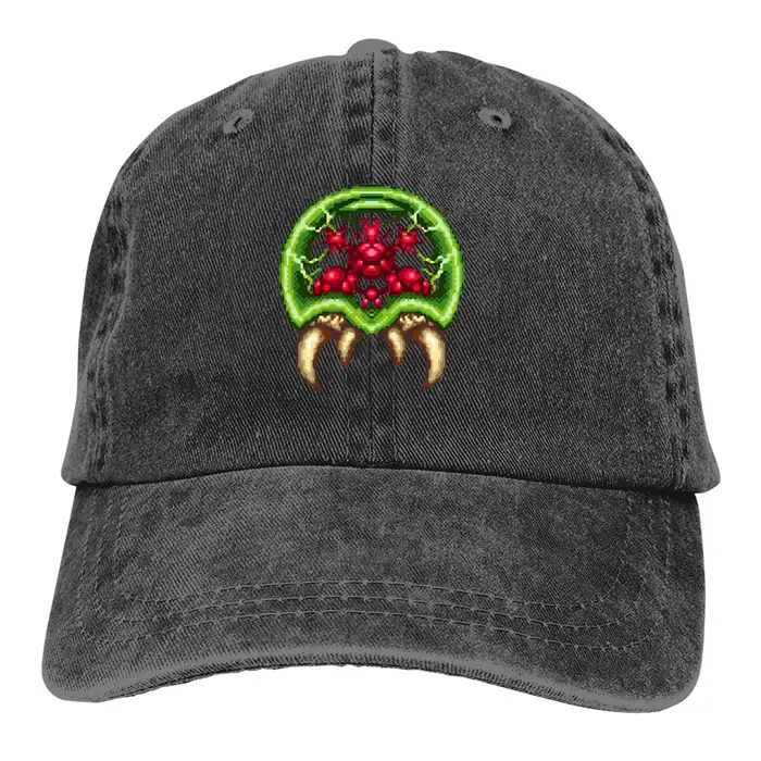 Casquette de baseball angiMetroid pour homme, chapeau à visière, pare-soleil, jeu Super Metroid