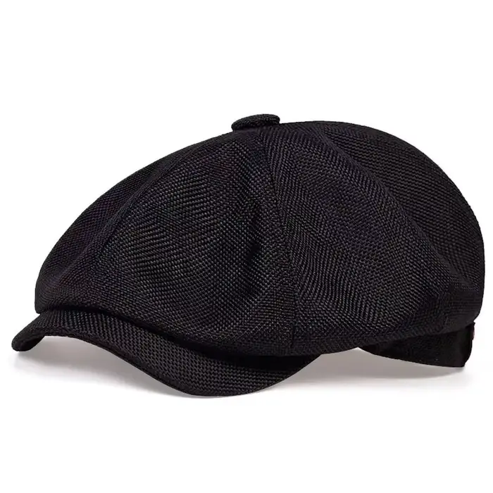 Chapeau Classique pour Hommes, Casquettes Vintage Rétro en Tweed, Béret Peaky Blinders, Casquette Pl