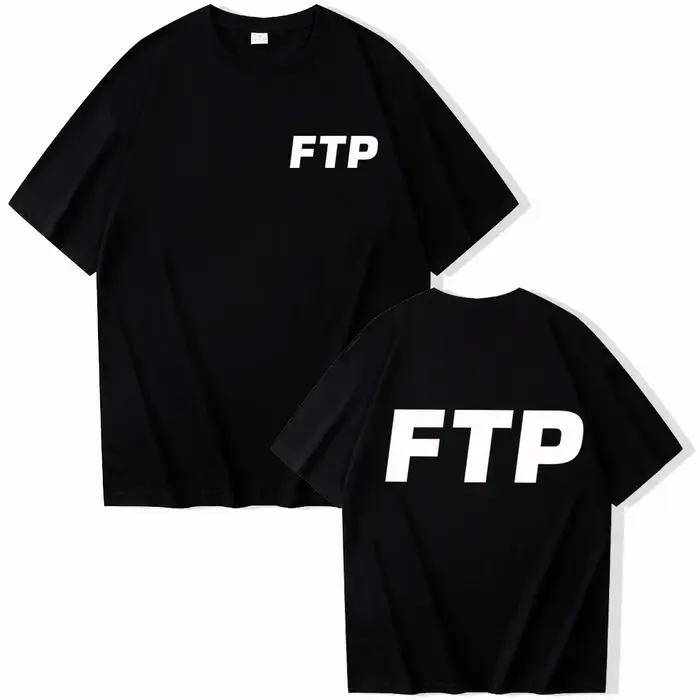 Original Simple FTP imprimé t-shirt graphique t-shirt de haute qualité hommes à manches courtes t-sh