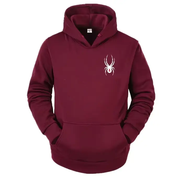 Nouveau sweat à capuche imprimé araignée automne/hiver pour homme