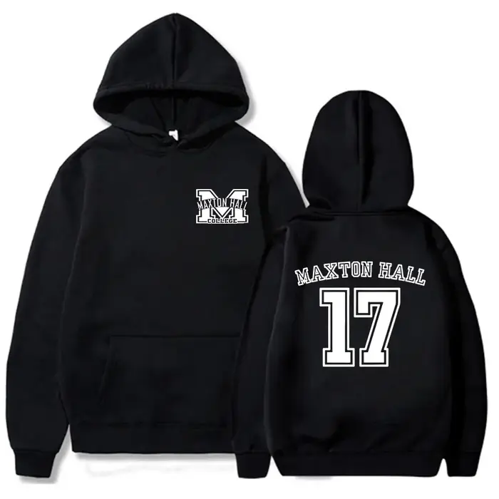 Maxton Hall 17 TV sweat à capuche graphique le monde entre nous sweat Sudaderas Para Mujer décontrac