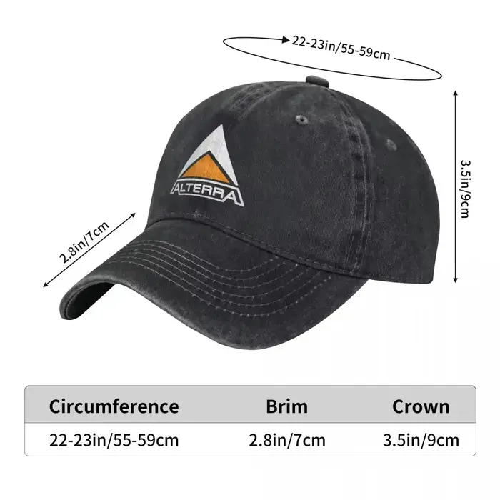 Alterra Subnautica – casquette de Baseball à visière pour hommes et femmes