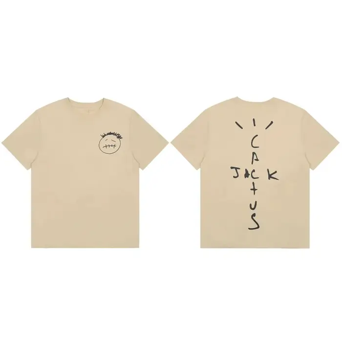 T-shirt Travis Scott co-marqué pour hommes et femmes