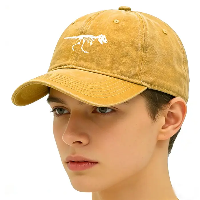 Casquette de baseball T-Rex Skull Skeleton