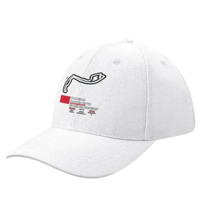 Casquette de baseball Monaco F1 Records pour hommes et femmes, casquette de pêche noire, marque de l