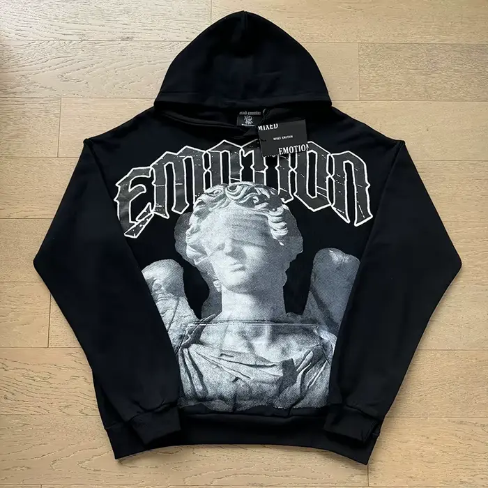 Sweat à capuche EMOTION mixte pour hommes et femmes