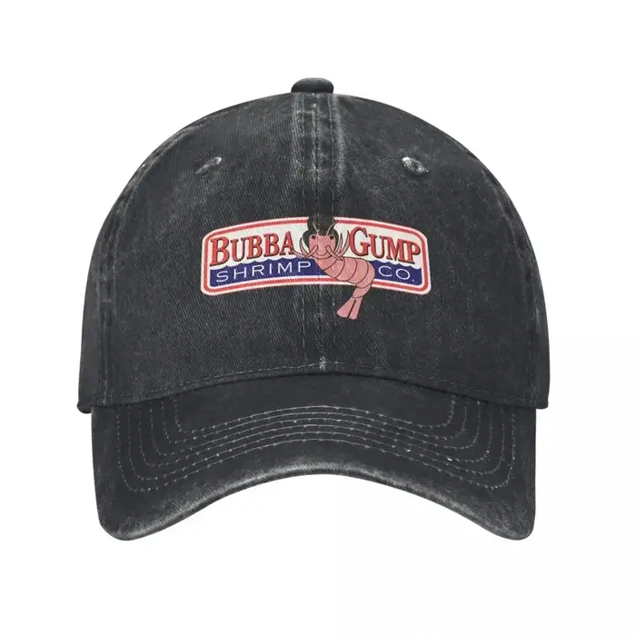 Bubba Gump forêt crevettes fruits de mer casquette de Baseball américain à la mode hommes Hip Hop ch