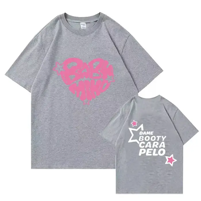 XOXO Tour 2024 Baby Miko T-shirts YoungMiko Rapper Printing Tee-shirt Short Sleeve Summer O-neck