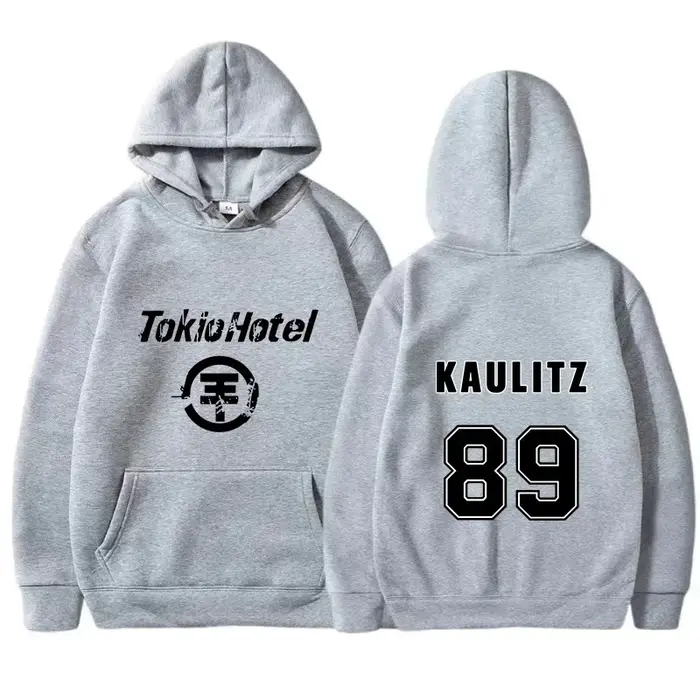 Rock Band Tokio Hotel hommes sweats à capuche Kaulitz imprimer sweat à capuche pour femme Hip Hop Ha
