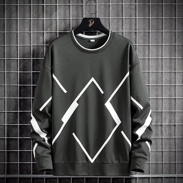 Sweat-shirt à manches longues pour homme, grande taille 5XL 6XL 7XL 8XL, mode Hip Hop, Streetwear, v