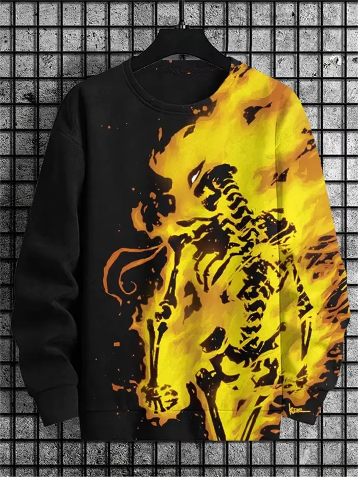Sweat-shirt à manches longues pour hommes et femmes