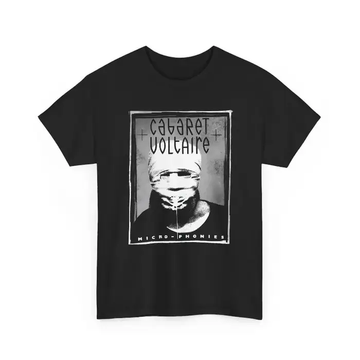 T-shirt Cabaret Voltaire, musique industrielle, t-shirt d'été en coton ample et respirant pour homme