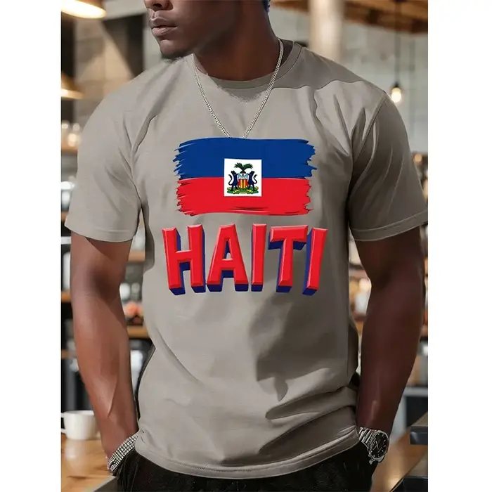 Haïti Football T-shirts hommes sport