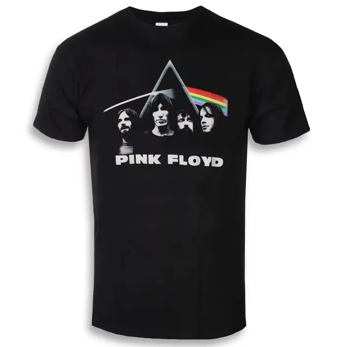 Pink Floyd 1994 North American Tour Print Streetwear T-shirt unisexe pour groupe de rock psychédélique