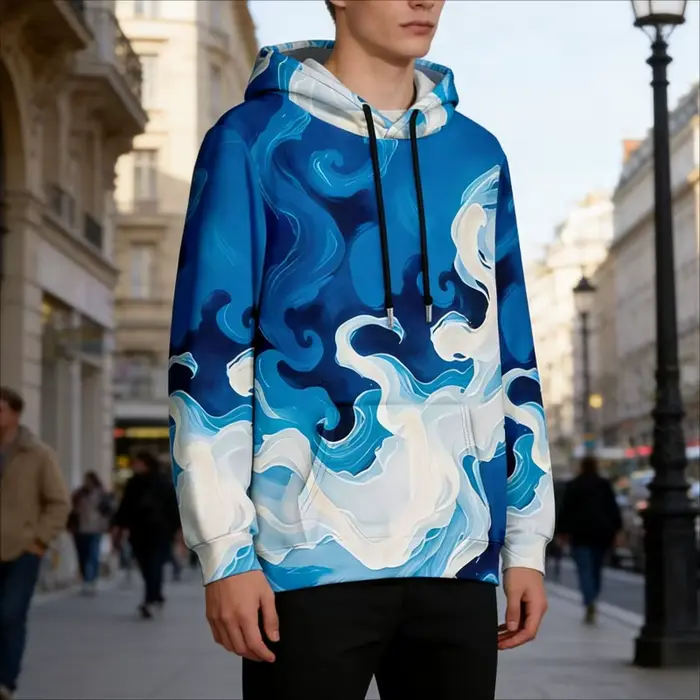 Sweat à capuche surdimensionné pour hommes