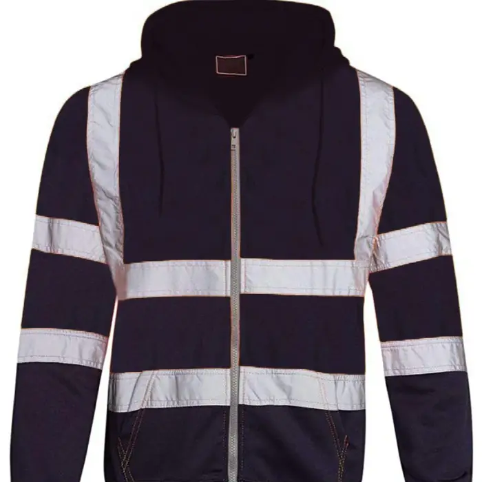 Sweat à capuche assressentiavec bandes de coulée, sweat-shirt à fermeture éclair, vêtements de trava