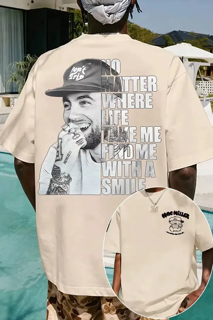 T-shirt graphique vintage Mac Miller 2026 pour homme et femme