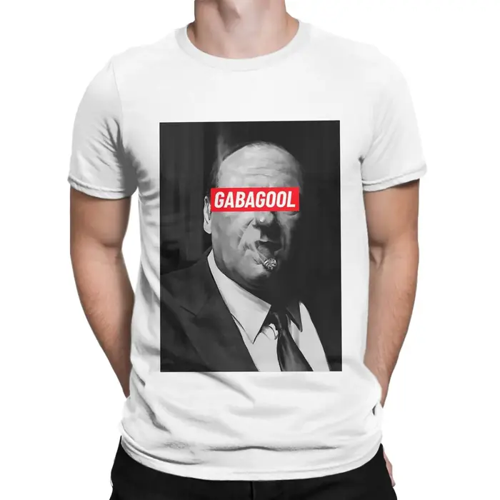 Tony Soprano Gabagool T-Shirt été Harajuku T-Shirts hommes coton col rond 4XL 5XL 6XL