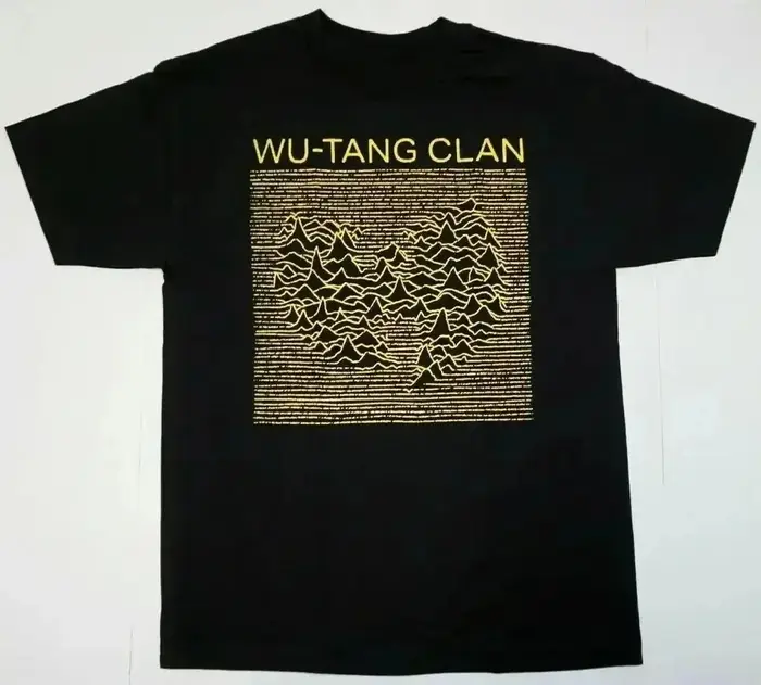 T-Shirt classique imprimé Wu-Tang Clan pour groupe de rap, unisexe, en coton doux, décontracté, styl