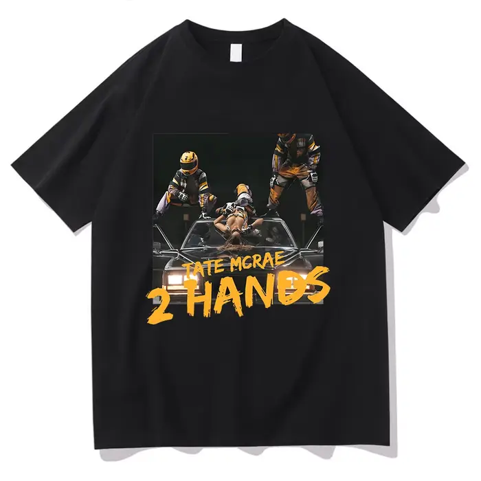 Tate McRae-T-shirt à Manches Courtes pour Homme et Femme, Vêtement en Coton de Haute Qualité, Décont