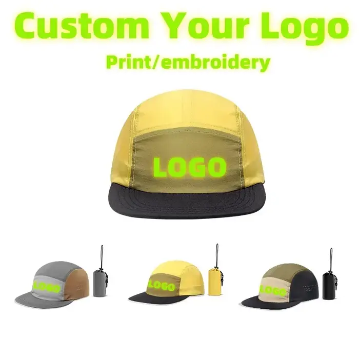 Casquettes de course pliables ultralégères personnalisées