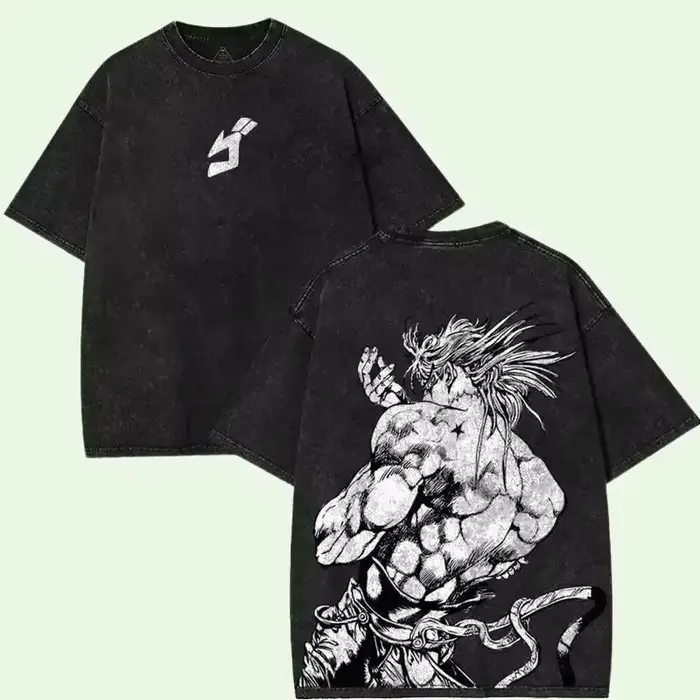 Nouveau T-shirt Homme 2026 en Coton Lavé