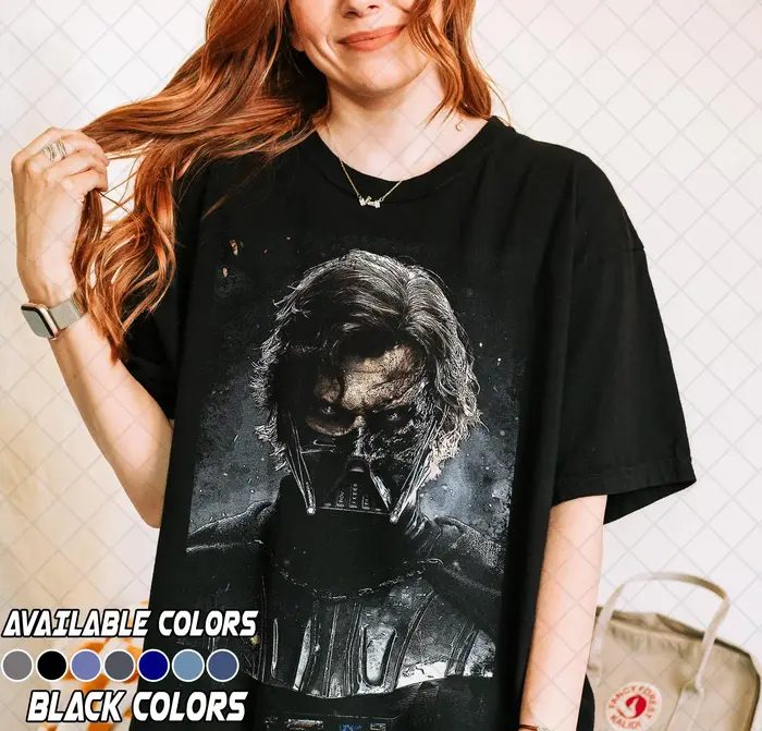 T-shirt Anakin Skywalker Dark Side, T-shirt graphique vintage Lord Sith, T-shirt rétro science-ficti