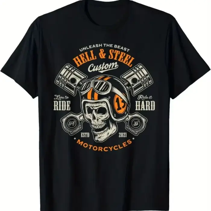 T-shirt graphique vintage pour homme, style streetwear oversize, avec design rétro de course, chemis
