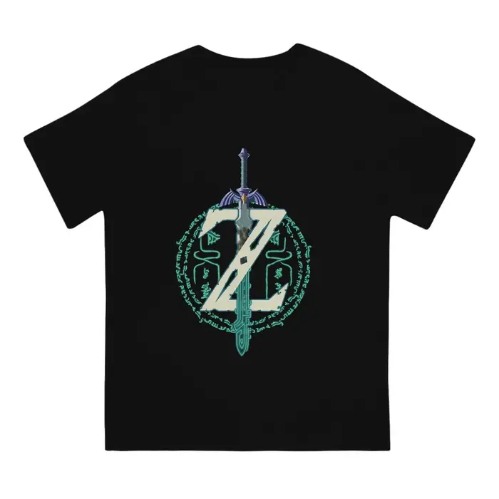 T-Shirt à Manches Courtes et Col Ras du Cou pour Homme