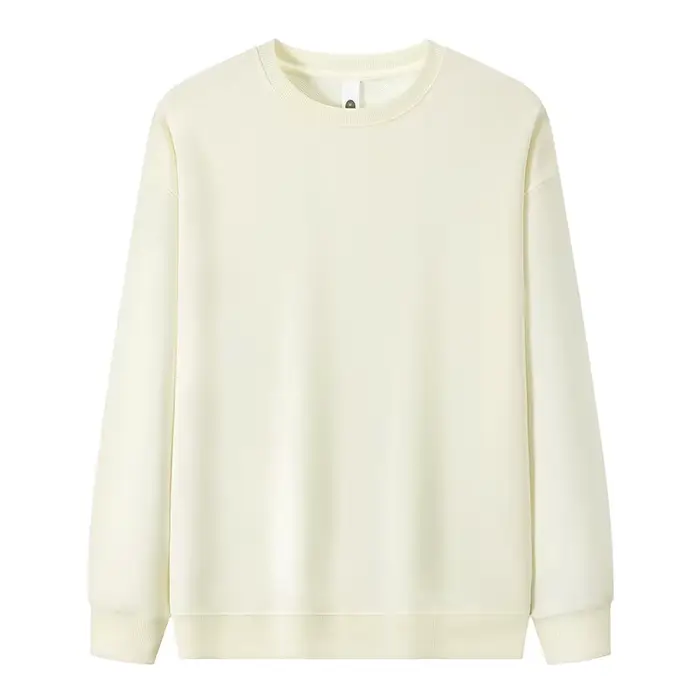 Sweat à capuche à col rond à la mode avec logo imprimé personnalisé, veste unisexe, vêtements de tra