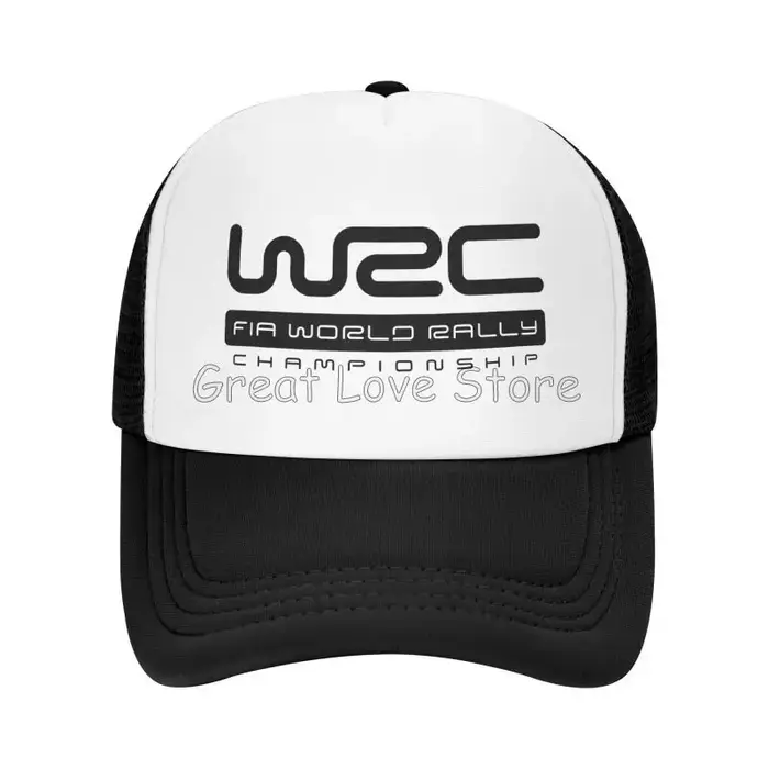 WRC – casquette de Baseball en maille pour championnat du monde des rallye, Sports de plein air, cou