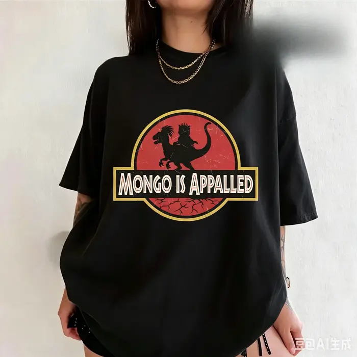 T-shirt Summer Mongo Is Appalled, Dungeon Crawler Carl Donut Mongo Sci-Fi Tee, T-shirt d'été unisexe