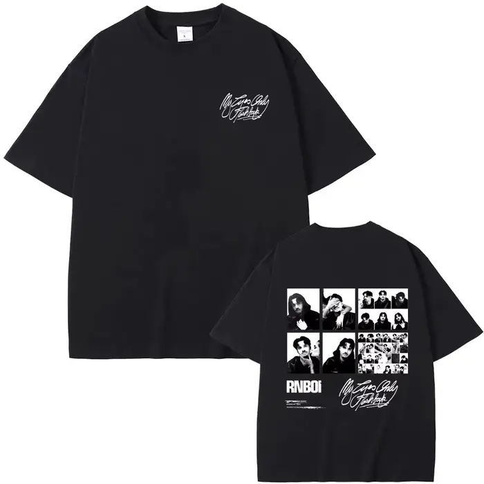 T-shirt unisexe en coton pour hommes et femmes, avec image de l'album My Eyes Only Flashback du rapp