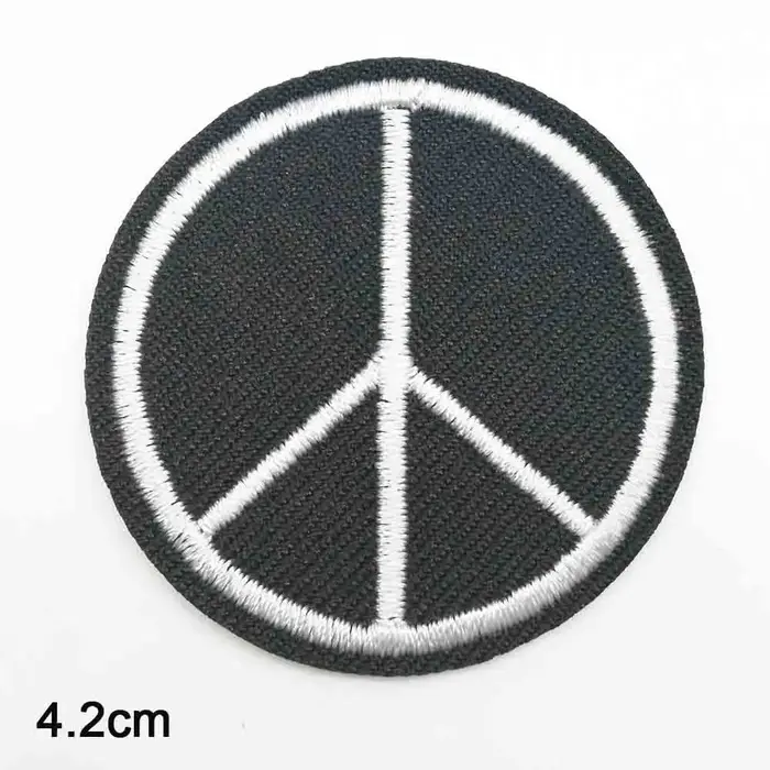 Vêtements brodés avec amour et paix, Patch pour filles et garçons, vente en gros
