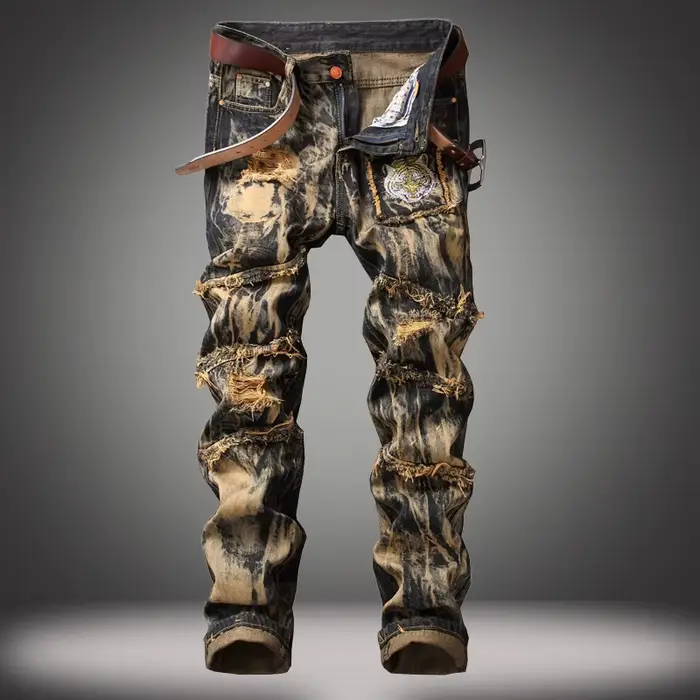 Jean droit vintage américain pour hommes