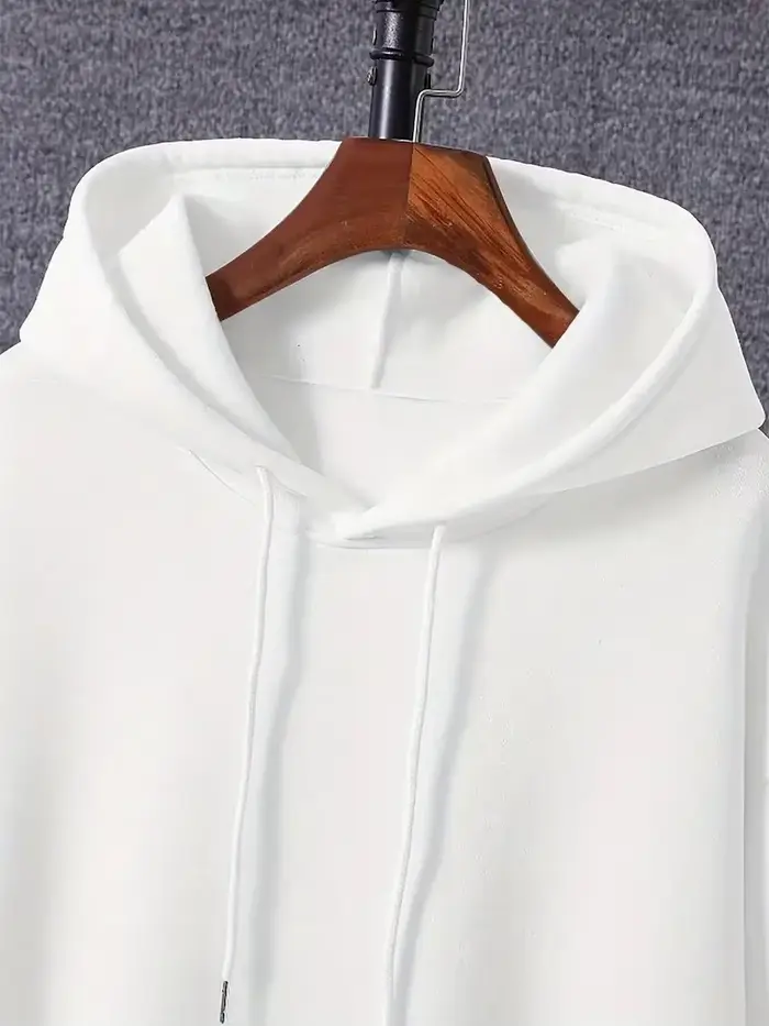 Le nouveau sweat à capuche pour hommes pour l'automne de 2025 présente une simplicité hip-hop de mode décontractée et une impression croisée en 3D
